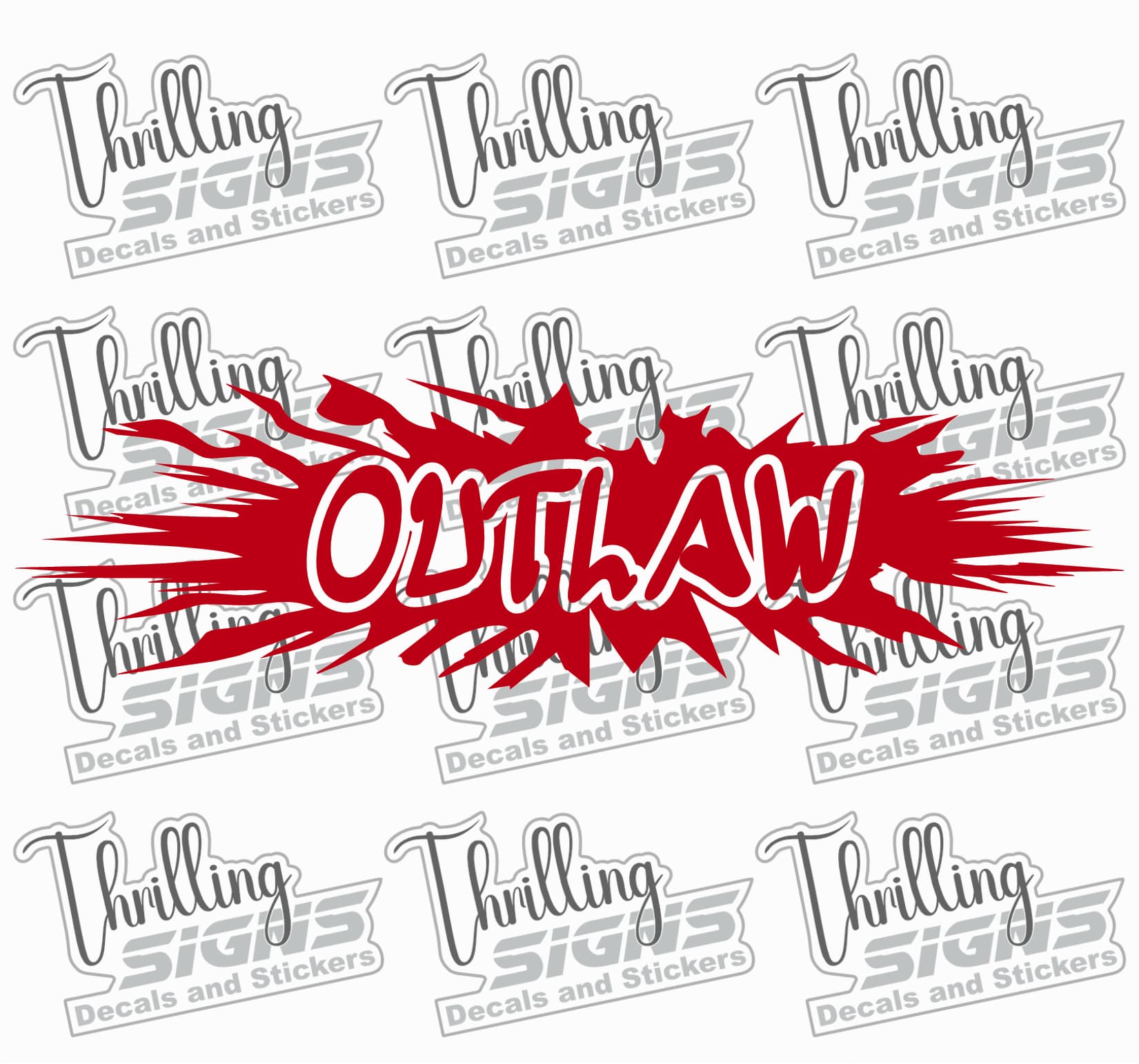 Outlaw Breakout Decal - Image 8