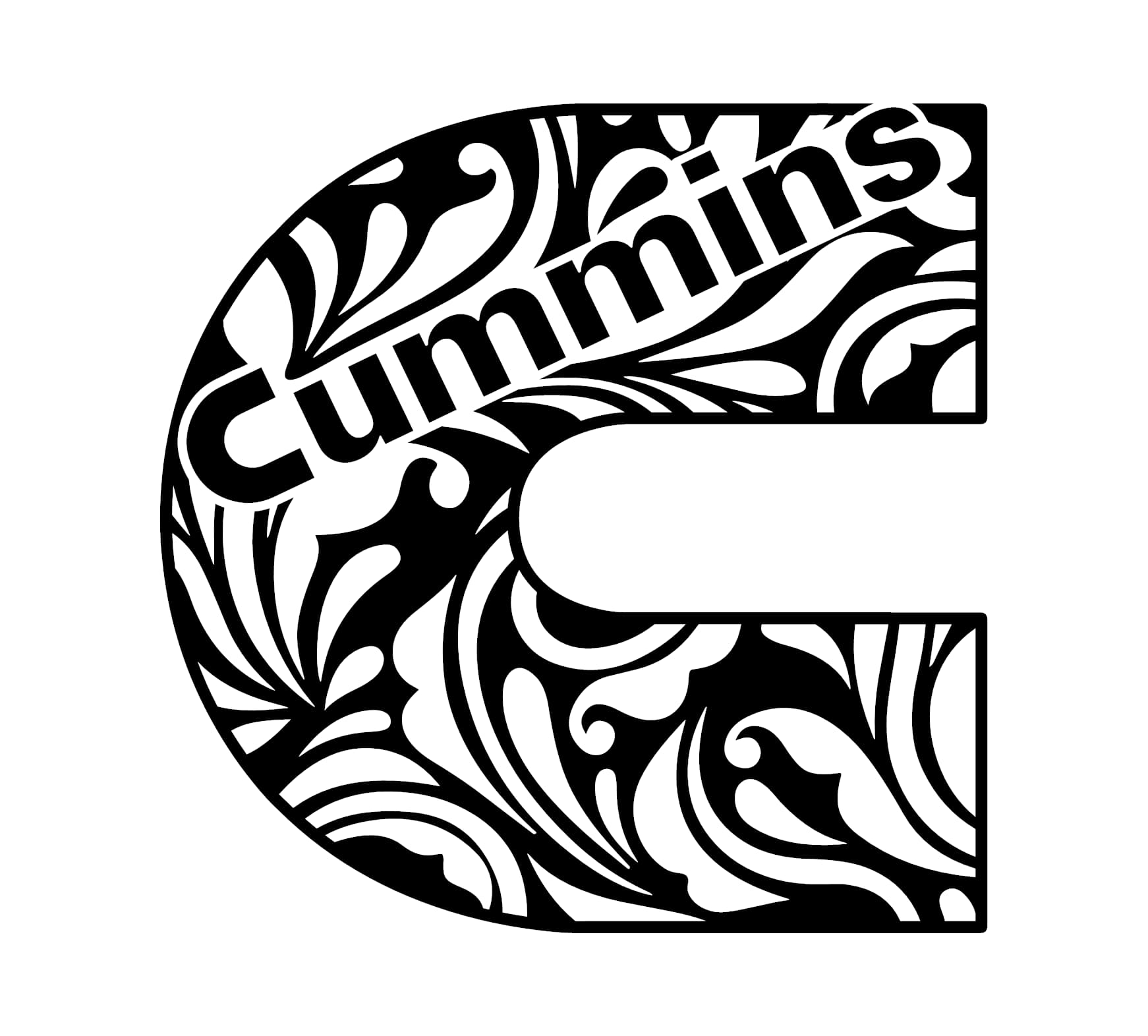 Cummins Tooled Decal - Image 2