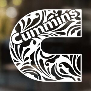 Cummins Tooled Decal