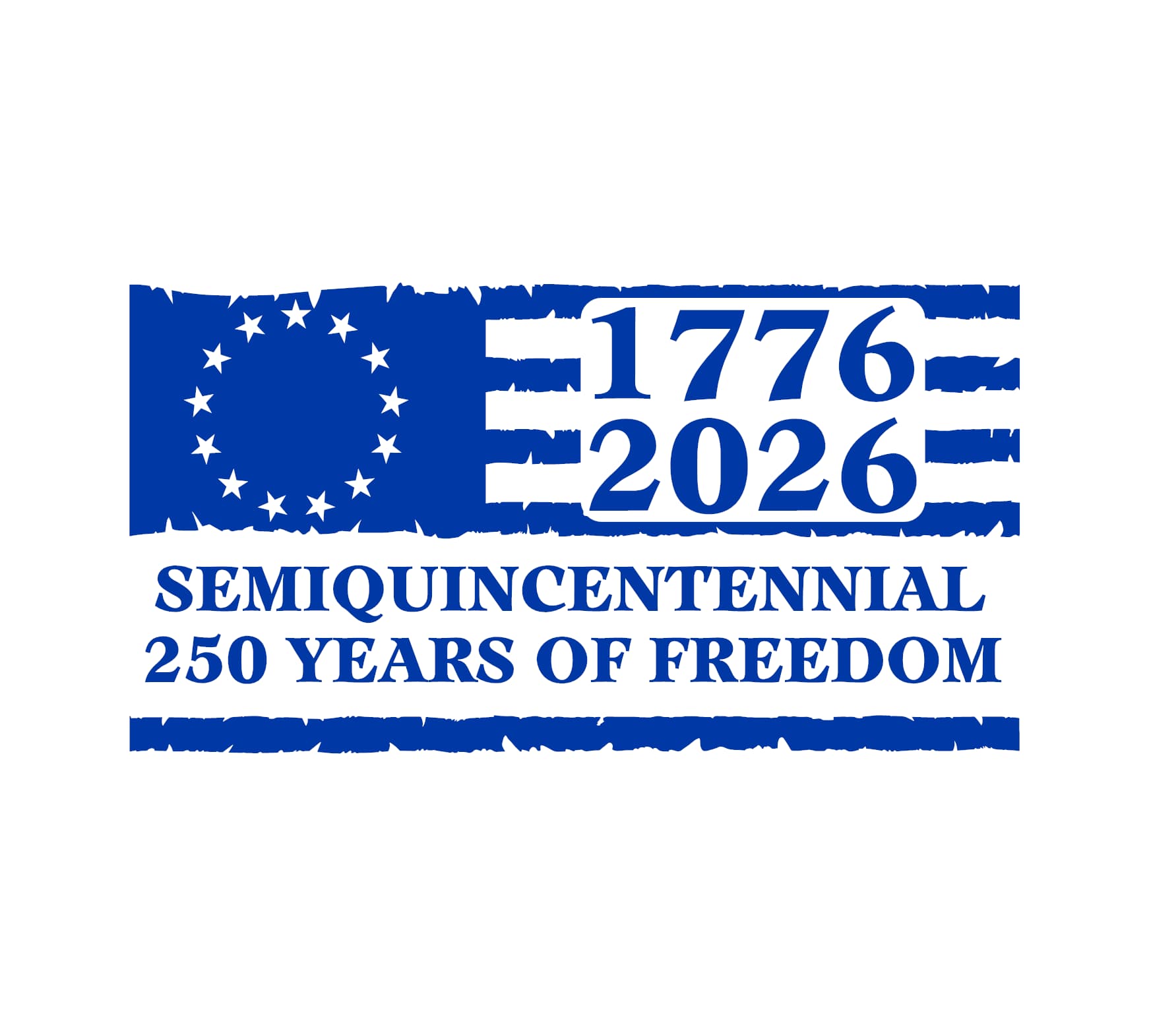 Semiquincentennial American Flag Decal - Image 3