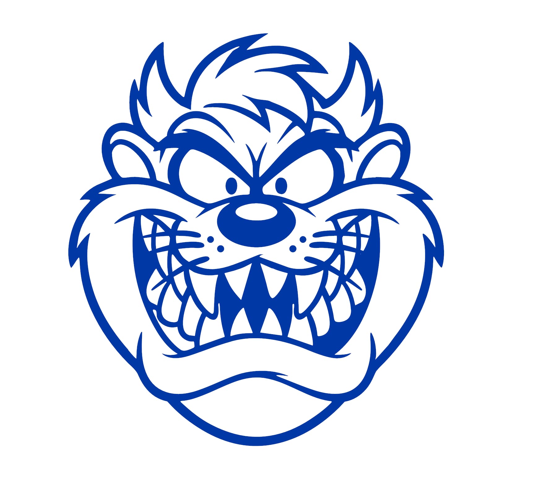 Angry Taz Decal - Image 3