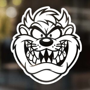 Angry Taz Decal
