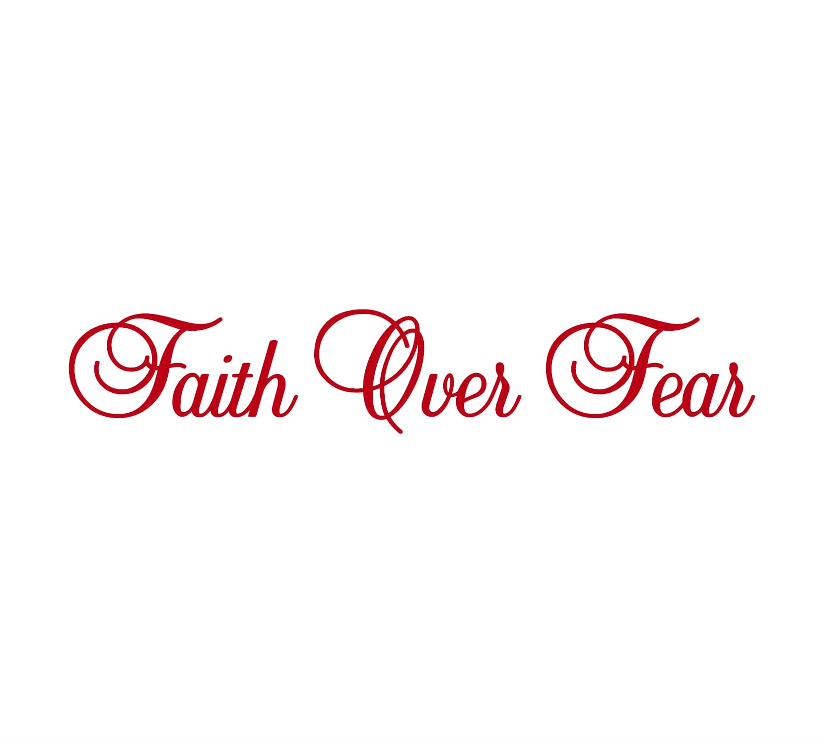 Faith Over Fear Decal - Image 4