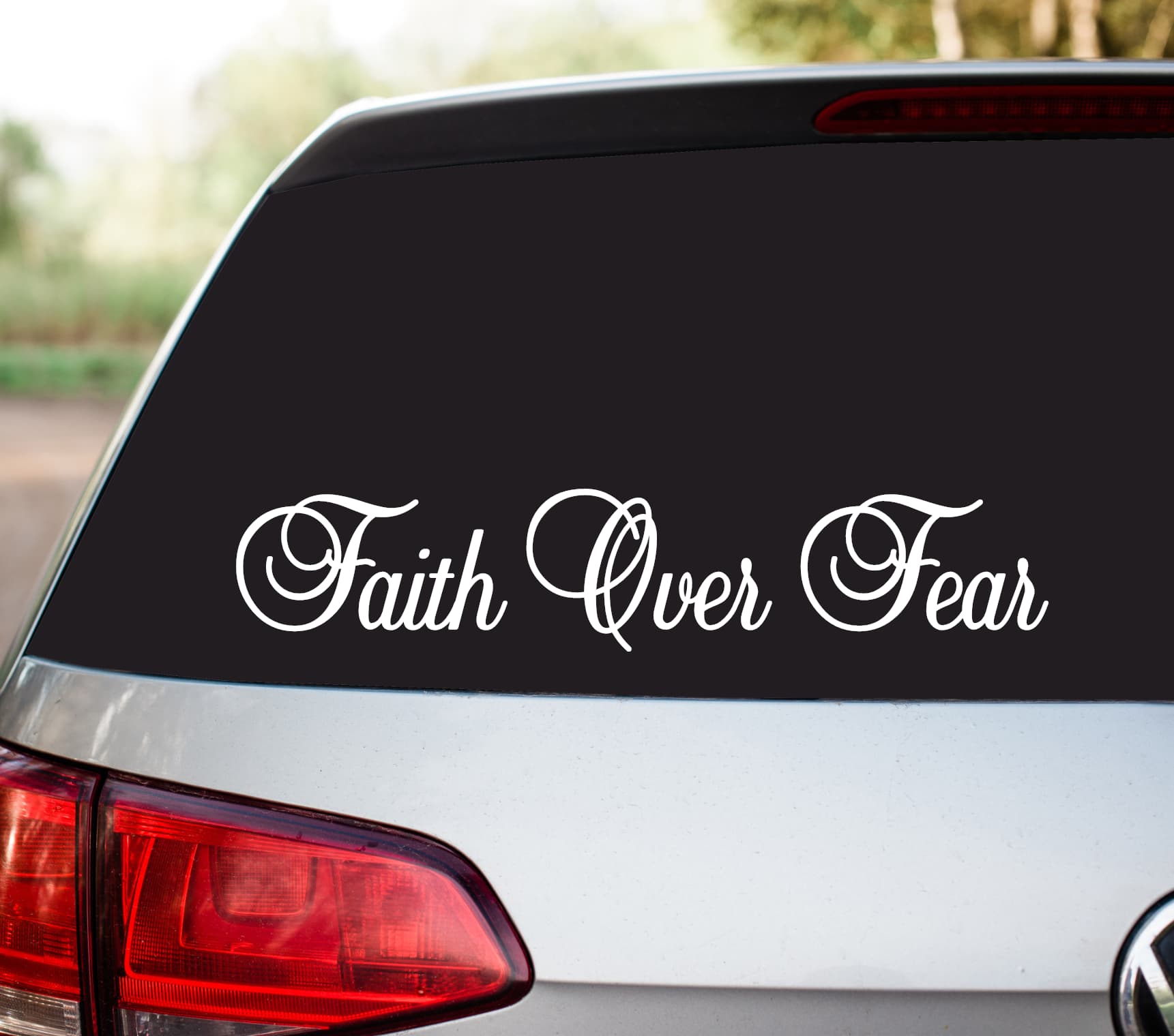 Faith Over Fear Decal - Image 3